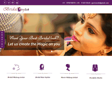 Tablet Screenshot of bridalstylish.com